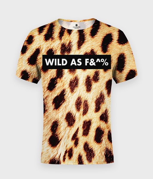 Wild - koszulka męska fullprint