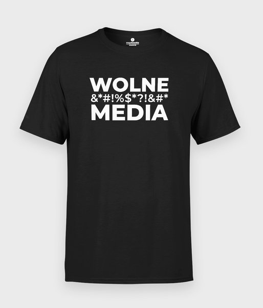 Wolne media - Cenzura - koszulka męska