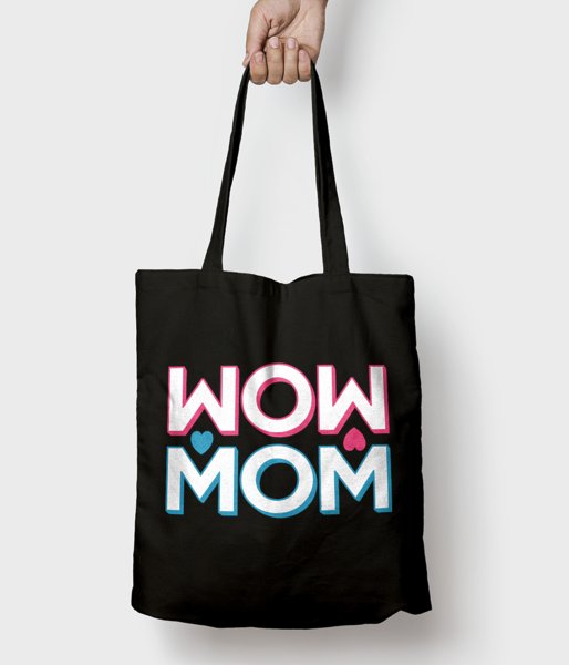 WOW MOM - torba bawełniana
