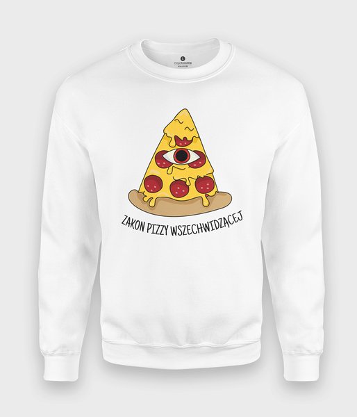 Wszechwidząca Pizza - bluza klasyczna