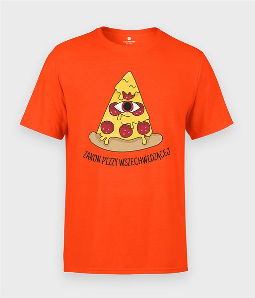 Wszechwidząca Pizza - koszulka męska