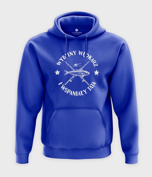 Wybitny wędkarz - bluza z kapturem