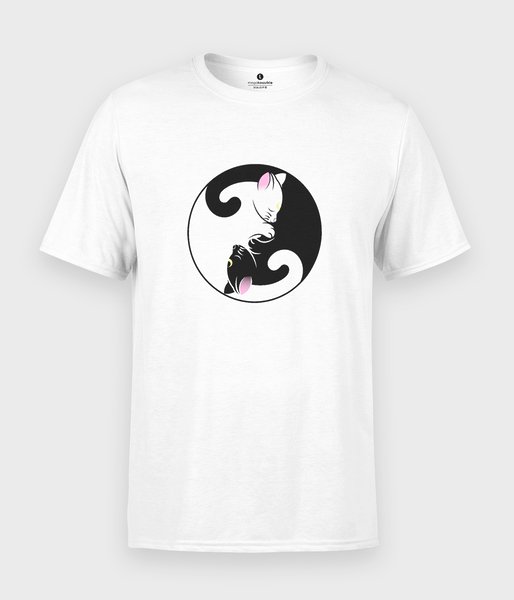 Yin Yang Kotki - koszulka męska
