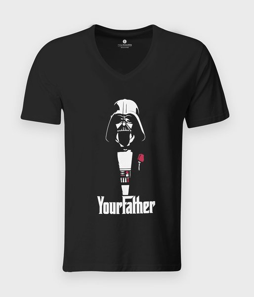 Your father - koszulka męska v-neck