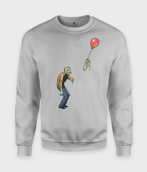 Zombie with baloon - bluza klasyczna