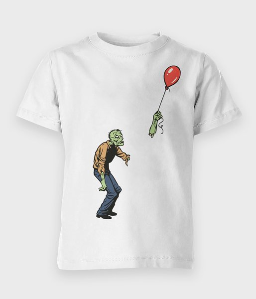 Zombie with baloon - koszulka dziecięca