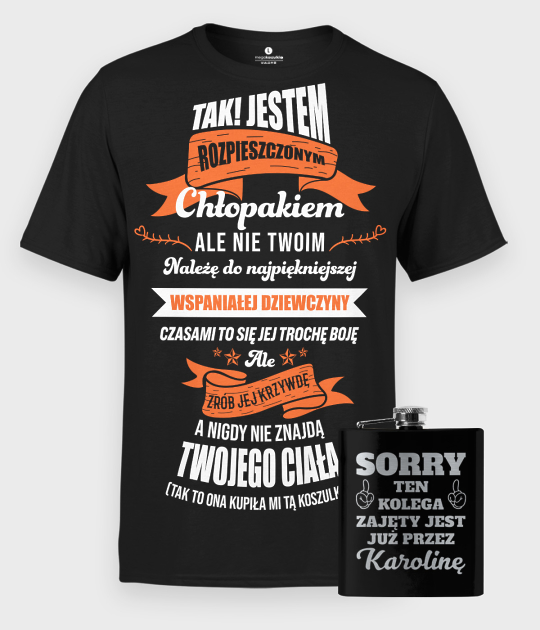 Pakiet Rozpieszczony + imię dziewczyny