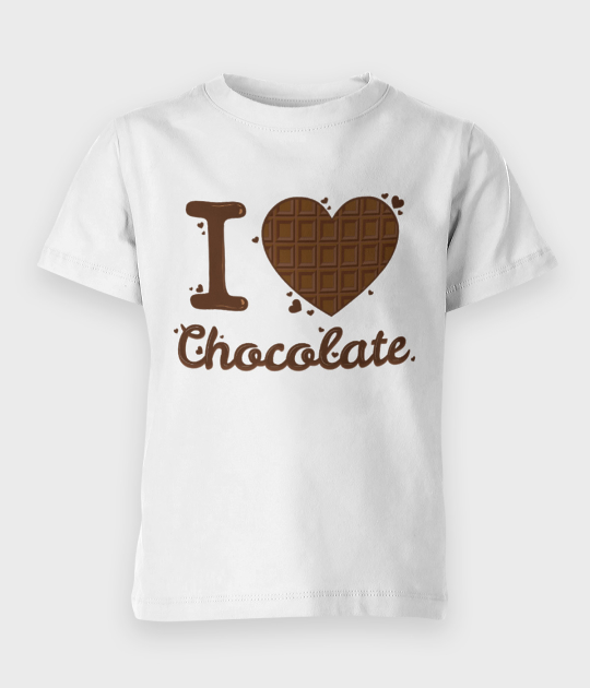 Koszulka dziecięca I love chocolate 2