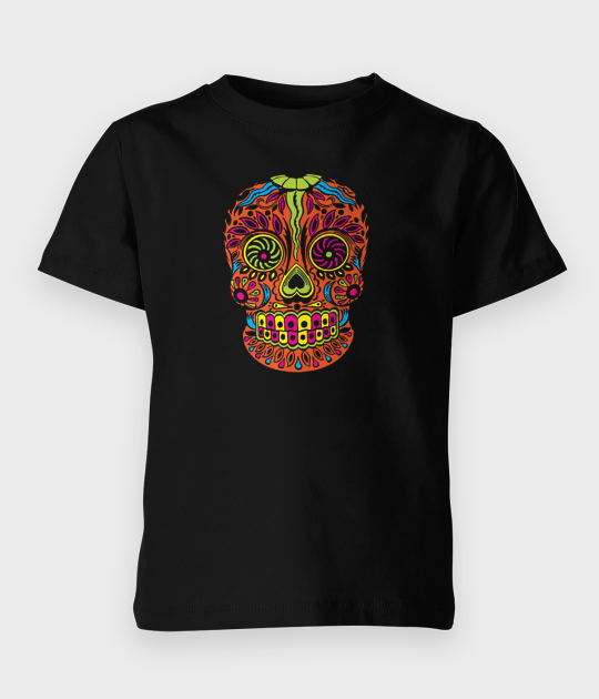 Koszulka dziecięca Colorful Skull
