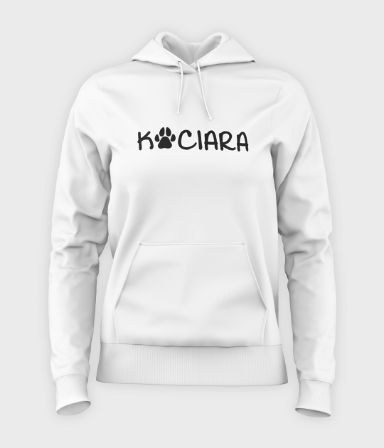 Bluza damska z kapturem Kociara