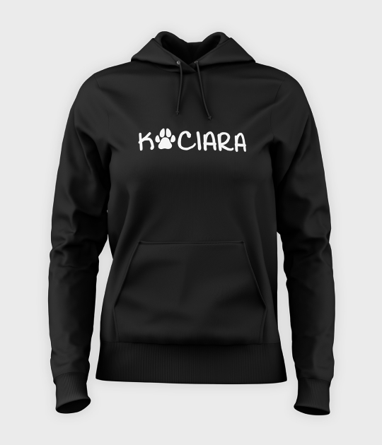 Bluza damska z kapturem Kociara 2