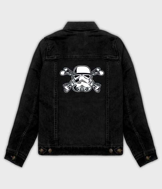 Kurtka jeansowa damska Stormtrooper crossbones
