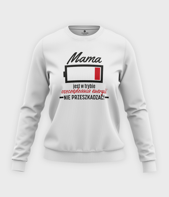Bluza klasyczna damska Słaba bateria