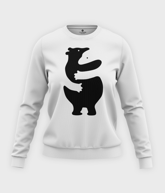 Bluza klasyczna damska Misiaki