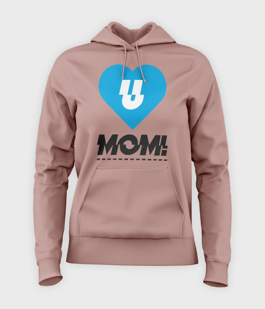 Bluza damska z kapturem Lov U Mom