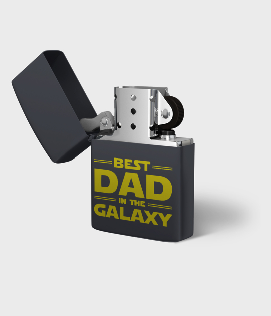 Zapalniczka benzynowa Benzynowa -Best dad in the galaxy