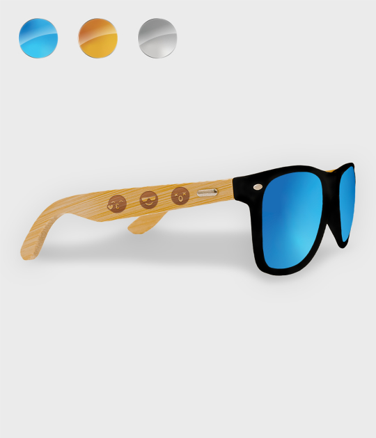 Okulary przeciwsłoneczne z oprawkami Emotikony