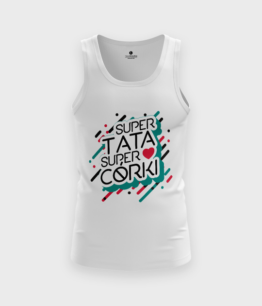 Tank top męski Super tata super córki