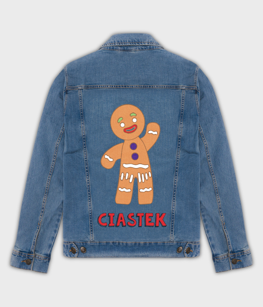 Kurtka jeansowa męska Ciastek