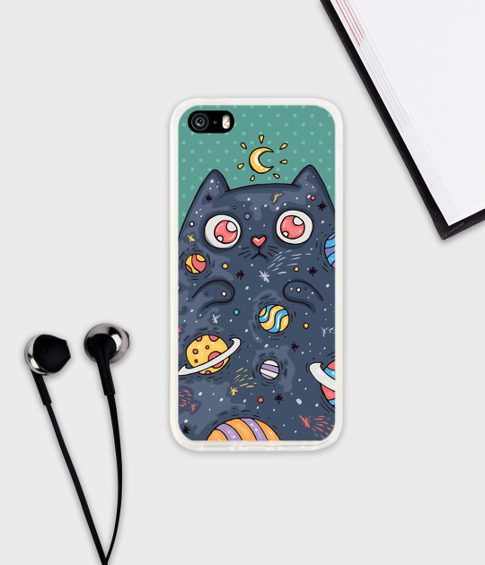 Etui na telefon iPhone 5/5S/SE Kosmokot (iPhone 5/5S/SE)