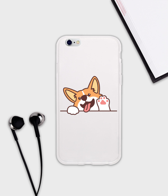 Etui na telefon iPhone 6/6S Corgi (iPhone 6/6S)