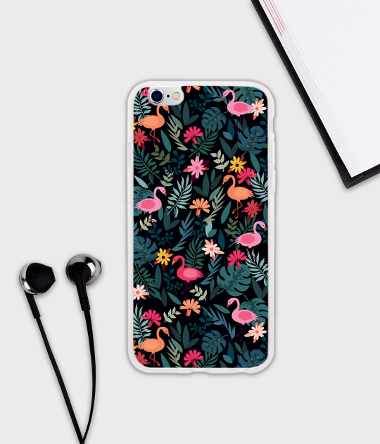 Etui na telefon iPhone 6/6S Flamingos (iPhone 6/6S)