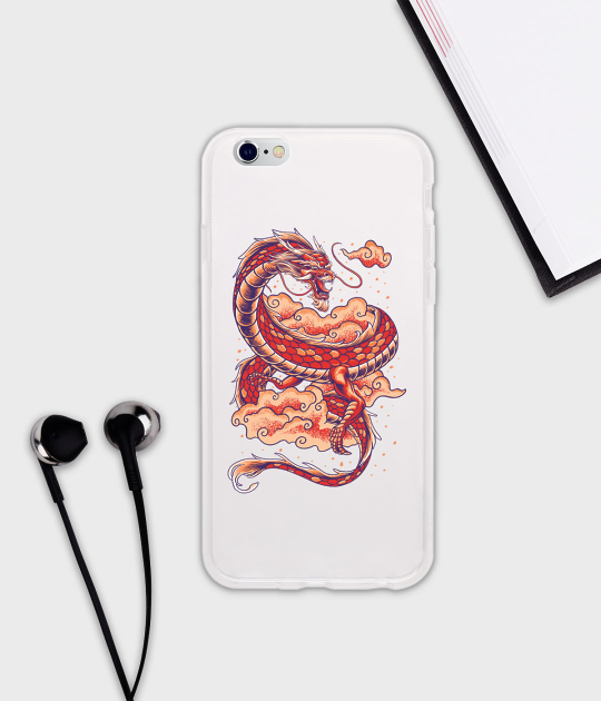 Etui na telefon iPhone 6/6S Smok (iPhone 6/6S)