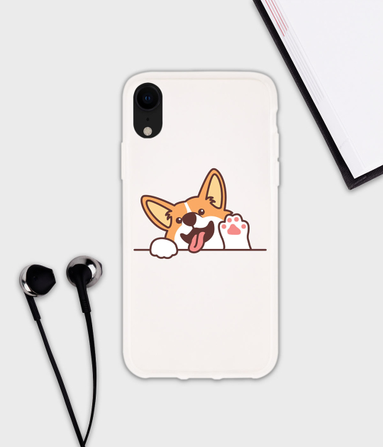 Etui na telefon iPhone XS Max Corgi (iPhone XS Max)