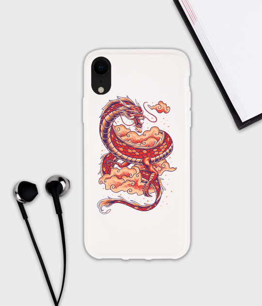Etui na telefon iPhone XS Max Smok (iPhone XS Max)