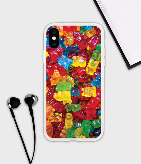 Etui na telefon iPhone XS Max Żelki (iPhone XS Max)