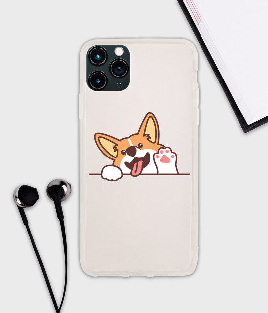 Etui na telefon iPhone 11 Pro Max Corgi (iPhone 11 Pro Max)