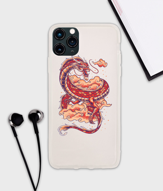 Etui na telefon iPhone 11 Pro Max Smok (iPhone 11 Pro Max)