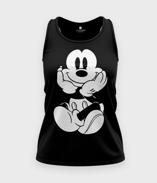 Koszulka damska bez rękawów Myszka Mickey
