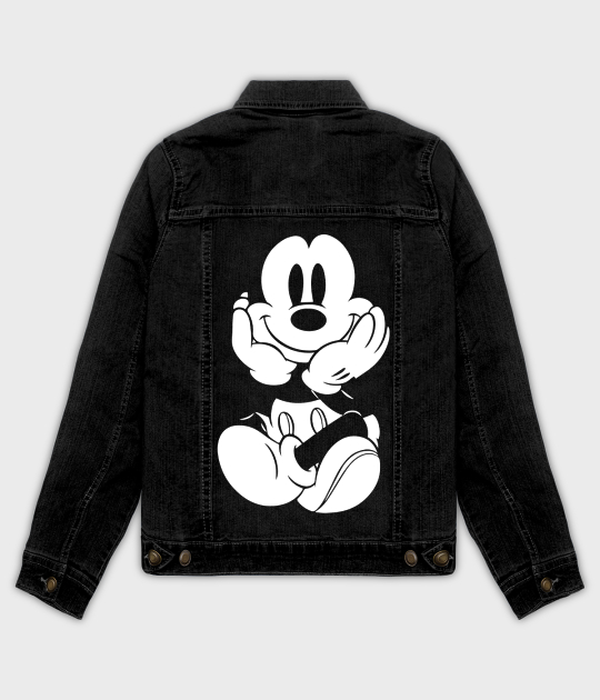 Kurtka jeansowa damska Myszka Mickey