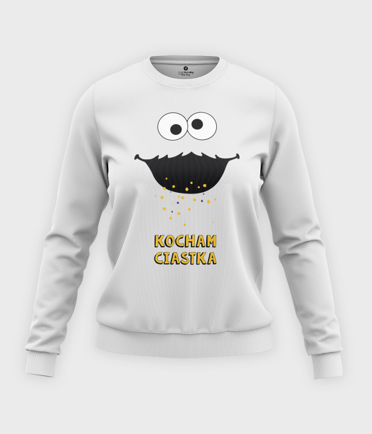 Bluza klasyczna damska Kocham ciastka