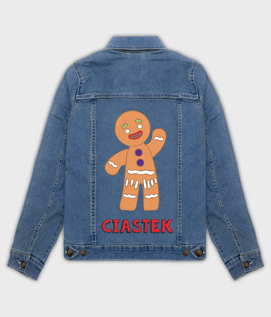 Kurtka jeansowa damska Ciastek
