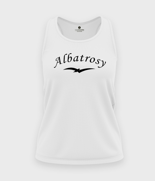 Koszulka damska bez rękawów Albatrosy