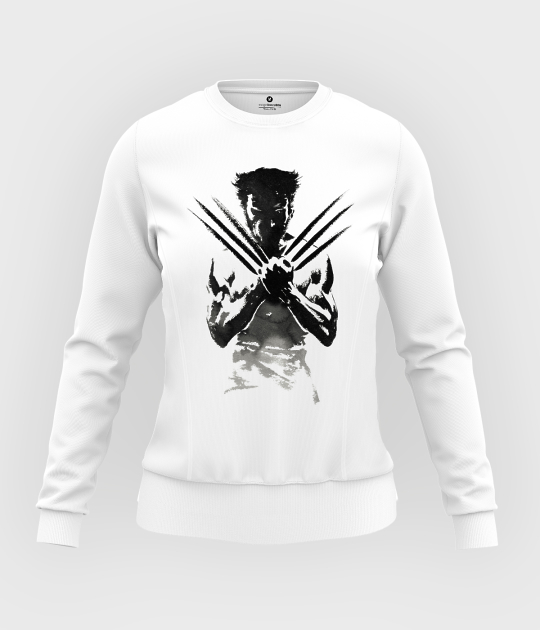 Bluza damska taliowana Man with claws