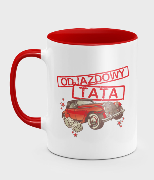 Kubek kolorowy Odjazdowy tata