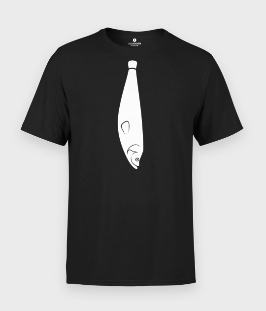 Koszulka męska standard plus Krawat ryba