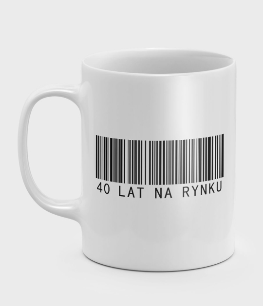 Kubek 40 lat na rynku