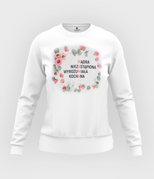 Bluza damska taliowana Niezastąpiona mama