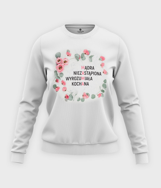 Bluza klasyczna damska Niezastąpiona mama
