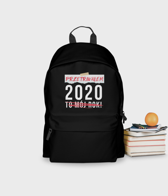 Plecak szkolny Przetrwałem 2020