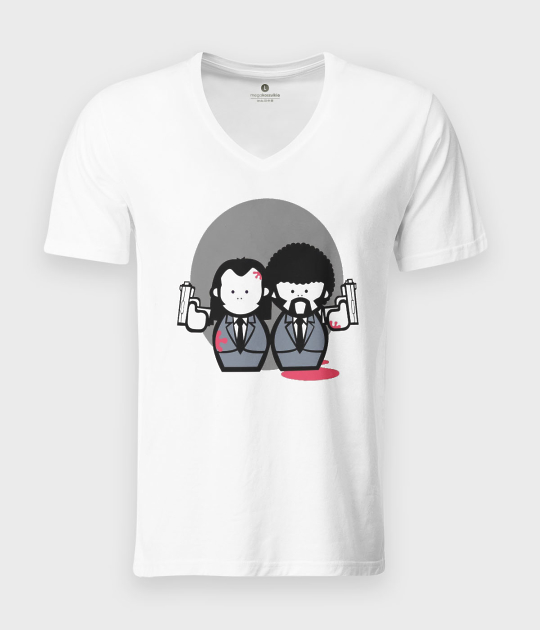 Koszulka męska v-neck Pulp cartoon