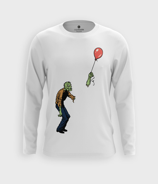Koszulka męska bez rękawów Zombie with baloon
