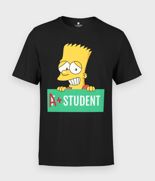 Koszulka męska standard plus Bart Simpson