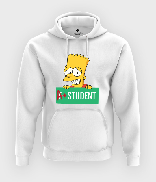 Bluza z kapturem Bart Simpson