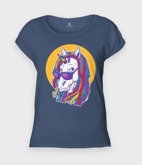 Koszulka damska rolls Rainbow unicorn