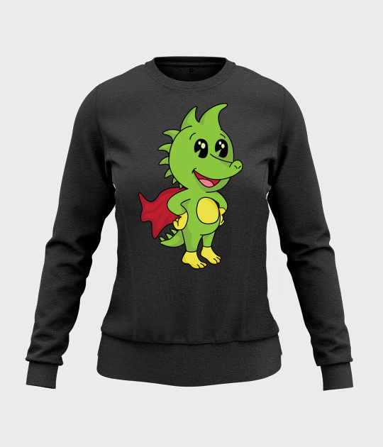 Bluza damska taliowana Dzielny Tabaluga